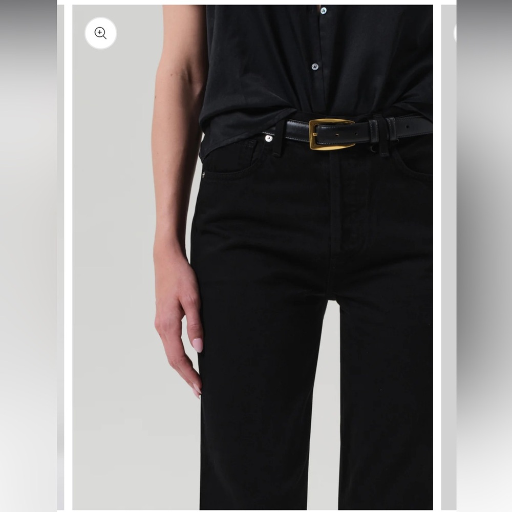 Citizens of Humanity Blaine Vintage Straight Classic Black Women's Jeans